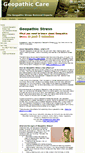 Mobile Screenshot of geopathiccare.com